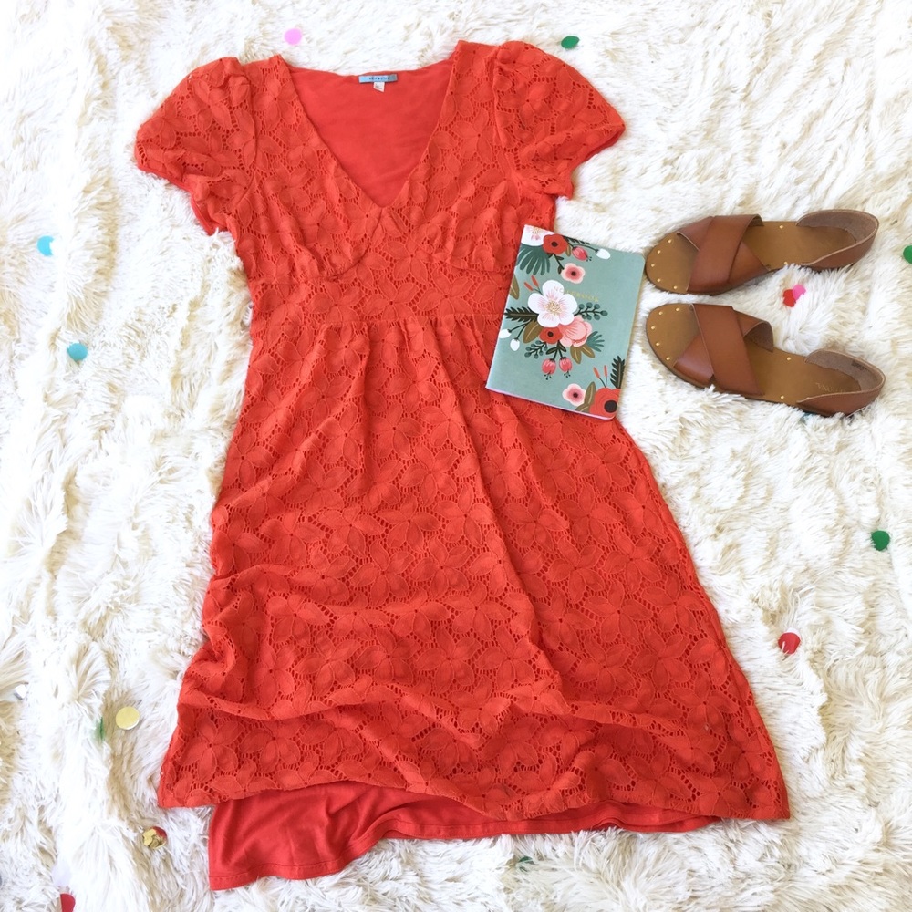 Anthropologie Dogflora Midi Dress